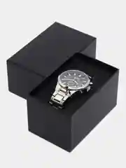 Синий мужские наручные часы Megir MS2150G, с хронографом, в подарочной упаковке