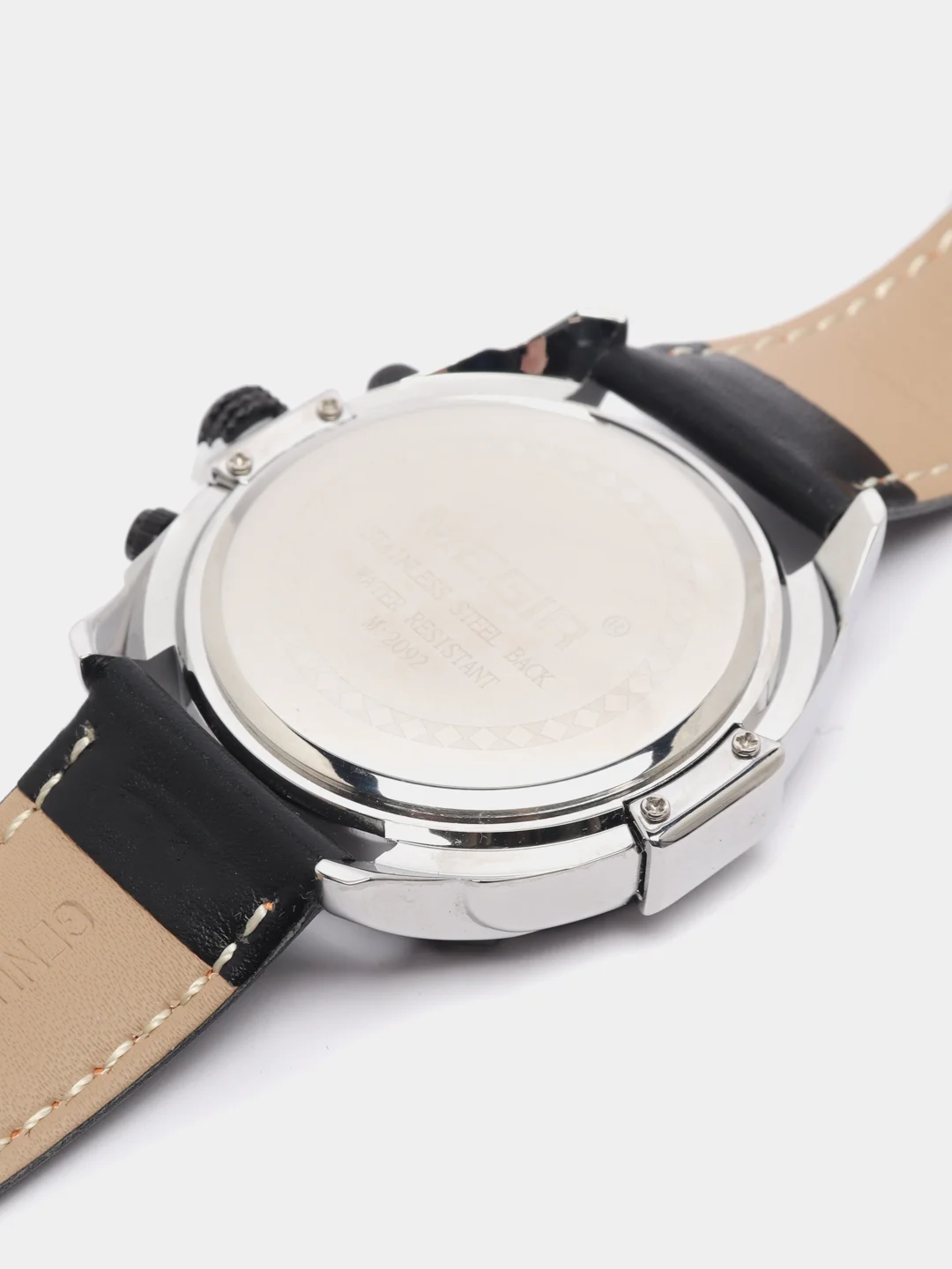 Серебряный наручные часы Megir ML2092G, с хронографом, мужские, в подарочной упаковке