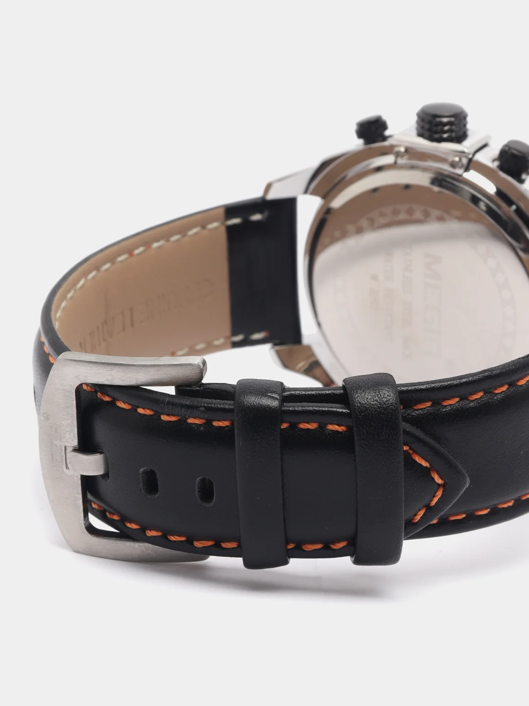 Серебряный наручные часы Megir ML2092G, с хронографом, мужские, в подарочной упаковке