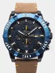 Синий мужские наручные часы Megir ML2136G с хронографом, в подарочной упаковке