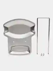 Подставка для ложки и крышки при готовке, из нержавейки, 2 в 1, держатель для крышки