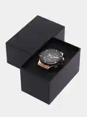 Бронзовый мужские наручные часы Megir MN3002G, с хронографом, в подарочной упаковке