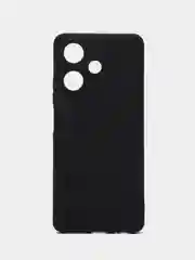Черный чехол для Infinix HOT 30 (Инфиникс Хот 30), прозрачный, силиконовый
