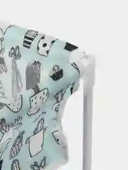 Белый корзина для белья двухъярусная/Короб для хранения