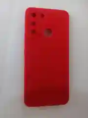 Алый чехол для Tecno Pop 5 Lite силиконовый, матовый