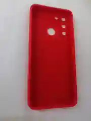 Алый чехол для Tecno Pop 5 Lite силиконовый, матовый
