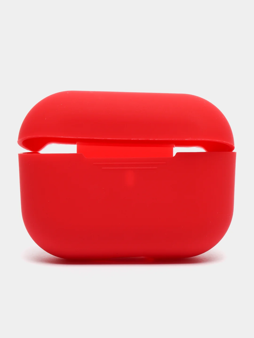 Багровый силиконовый чехол для наушников AirPods Pro