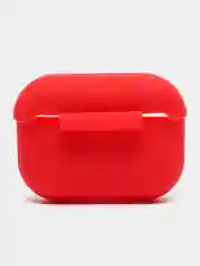 Багровый силиконовый чехол для наушников AirPods Pro