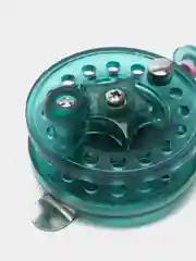 Тёмно-бирюзовый катушка с фрикционом гаризонтальная Husky Dragon