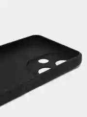 Черный силиконовый чехол для Infinix HOT 30i (Инфиникс Хот 30 ай), прозрачный
