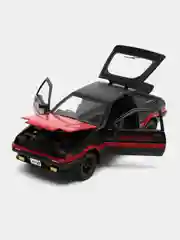 Терракотовый металлическая машина Toyota Sprinter Trueno, 1:24, со звуком, 20 см