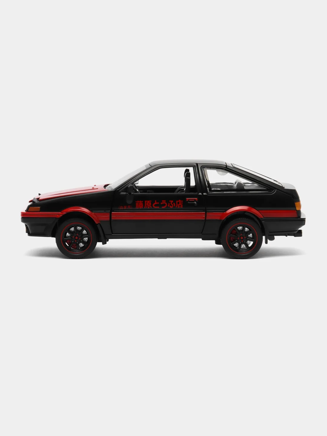 Терракотовый металлическая машина Toyota Sprinter Trueno, 1:24, со звуком, 20 см