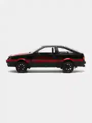 Терракотовый металлическая машина Toyota Sprinter Trueno, 1:24, со звуком, 20 см