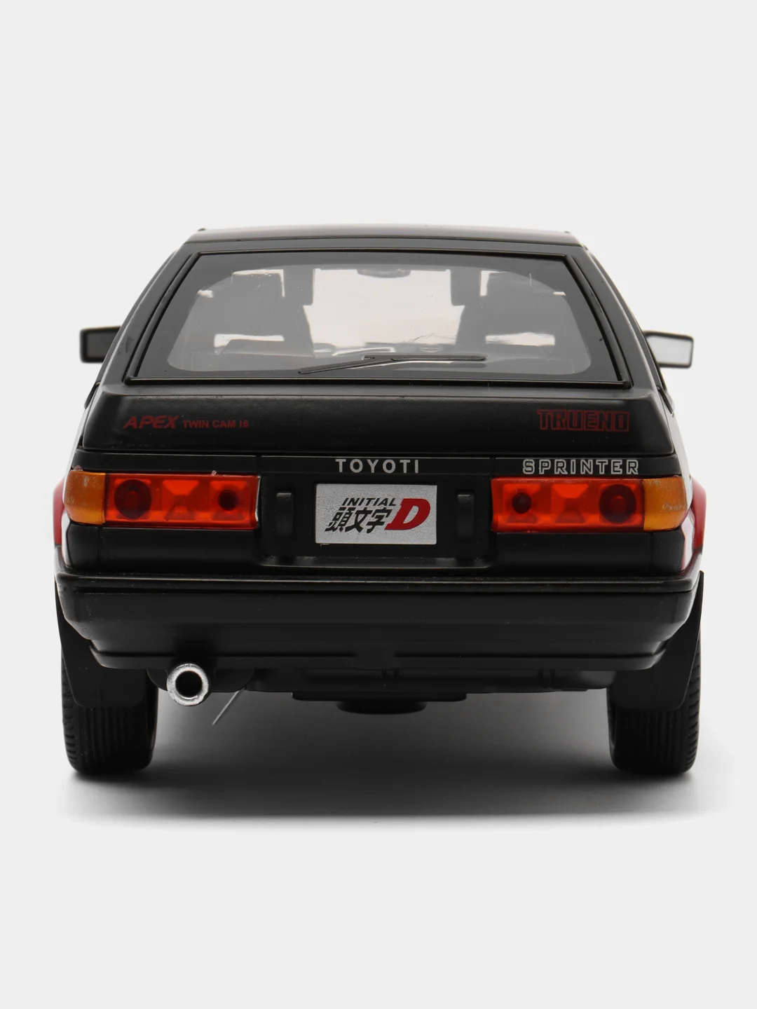 Красный металлическая машина Toyota Sprinter Trueno, 1:24, со звуком, 20 см