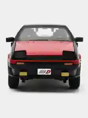 Красный металлическая машина Toyota Sprinter Trueno, 1:24, со звуком, 20 см