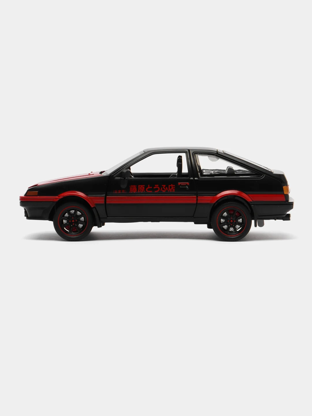 Красный металлическая машина Toyota Sprinter Trueno, 1:24, со звуком, 20 см