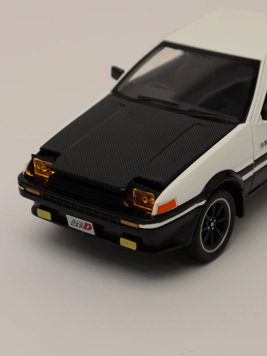 Слоновая кость металлическая машина Toyota Sprinter Trueno, 1:24, со звуком, 20 см