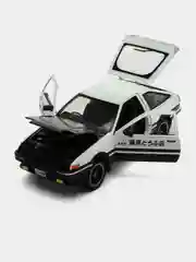 Слоновая кость металлическая машина Toyota Sprinter Trueno, 1:24, со звуком, 20 см