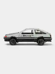 Слоновая кость металлическая машина Toyota Sprinter Trueno, 1:24, со звуком, 20 см