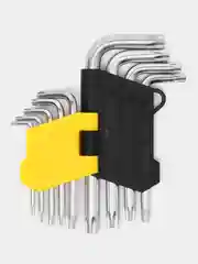 Набор ключей звездочка STAYER TORX 10-50 мм, 9 предметов  имбусовые шестигранные