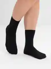 Черный носки унисекс, однотонные, высокие