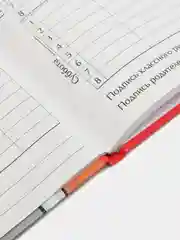 Кремовый школьный дневник, 1-11 класс