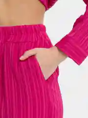 Розовый костюм женский, брючный, оверсайз