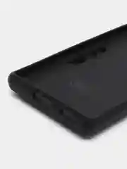 Угольный чехол Huawei Honor 70, противоударный, с металлической подставкой-кольцом