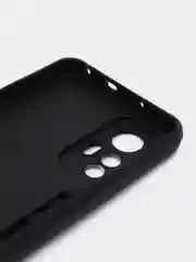 Угольный чехол противоударный для Xiaomi 12 Lite, Сяоми 12 Лайт с металлической подставкой