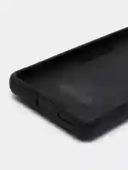 Угольный чехол противоударный Xiaomi Redmi Note 11 Pro / Note 12 с металлической подставкой