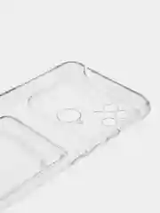 Чехол с карманом для карт Xiaomi Poco C40, прозрачный, силиконовый