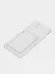 Прозрачный чехол с карманом для карт Poco F4 Gt/Redmi K50 Gaming, прозрачный, силиконовый