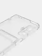 Прозрачный чехол с карманом для карт Poco F4 Gt/Redmi K50 Gaming, прозрачный, силиконовый