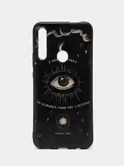 Индиго силиконовый чехол для Honor 9X / 9X Premium / Huawei P Smart Z / Y9 Prime, с принтом, с рисунком (Хонор 9Х / у9 Прайм)