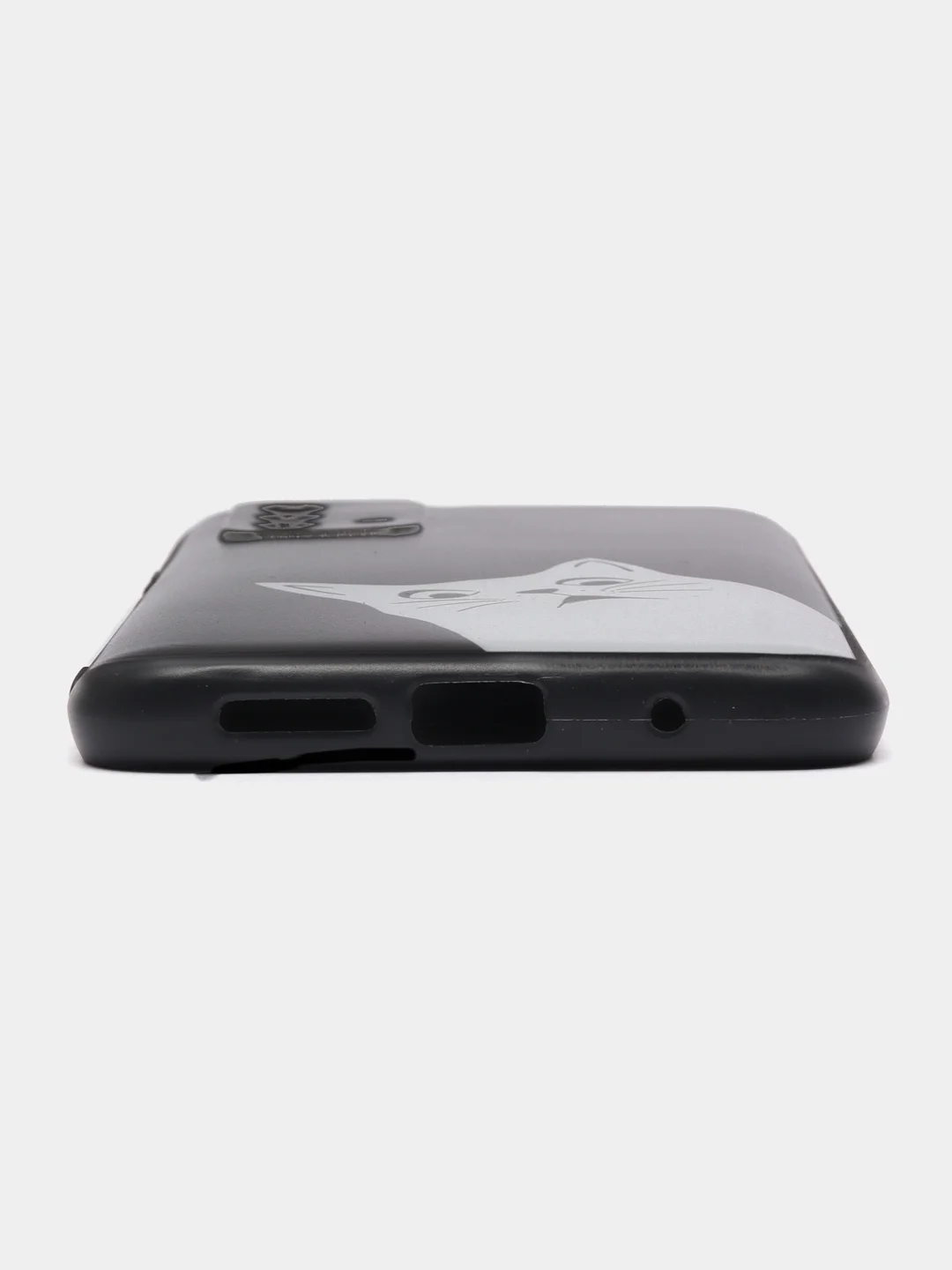 Бронзовый силиконовый чехол для Xiaomi Redmi 9T (Сяоми Редми 9Т), с принтом, с рисунком