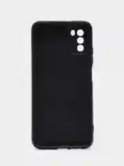 Серый чехол силиконовый для Xiaomi POCO M3 (Сяоми Поко М3), с принтом, с рисунком