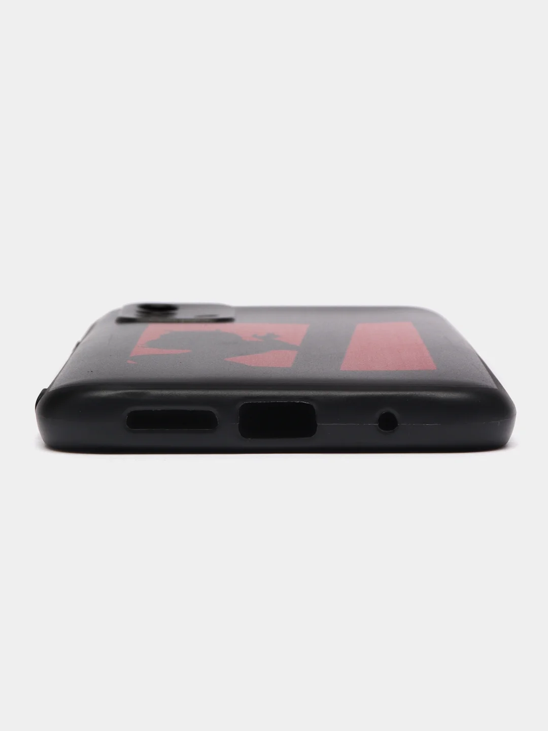 Рыжий силиконовый чехол для Xiaomi Redmi 9T (Сяоми Редми 9Т), с принтом, с рисунком