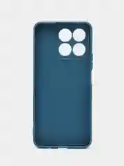 Синий чехол для Honor X8a (Хонор Х8а), прозрачный