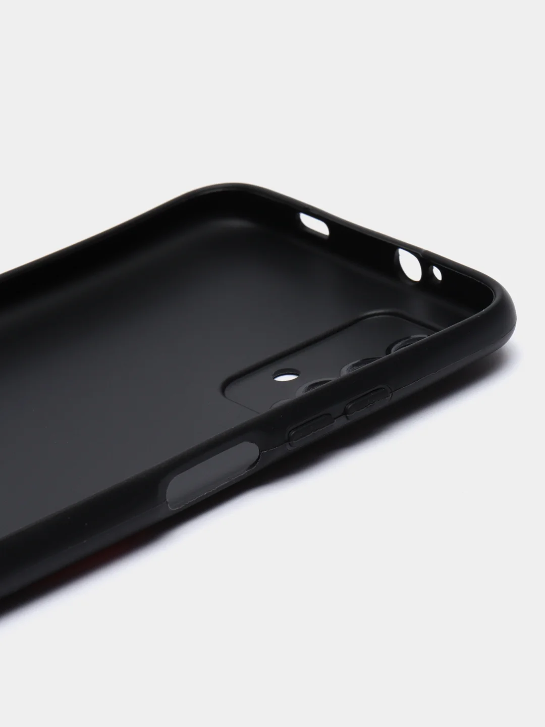 Сиреневый силиконовый чехол для Xiaomi Redmi 9T (Сяоми Редми 9Т), с принтом, с рисунком