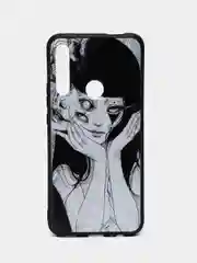 Белый силиконовый чехол для Honor 9X / 9X Premium / Huawei P Smart Z / Y9 Prime, с принтом, с рисунком (Хонор 9Х / у9 Прайм)