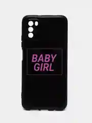 Зеленый чехол силиконовый для Xiaomi POCO M3 (Сяоми Поко М3), с принтом, с рисунком
