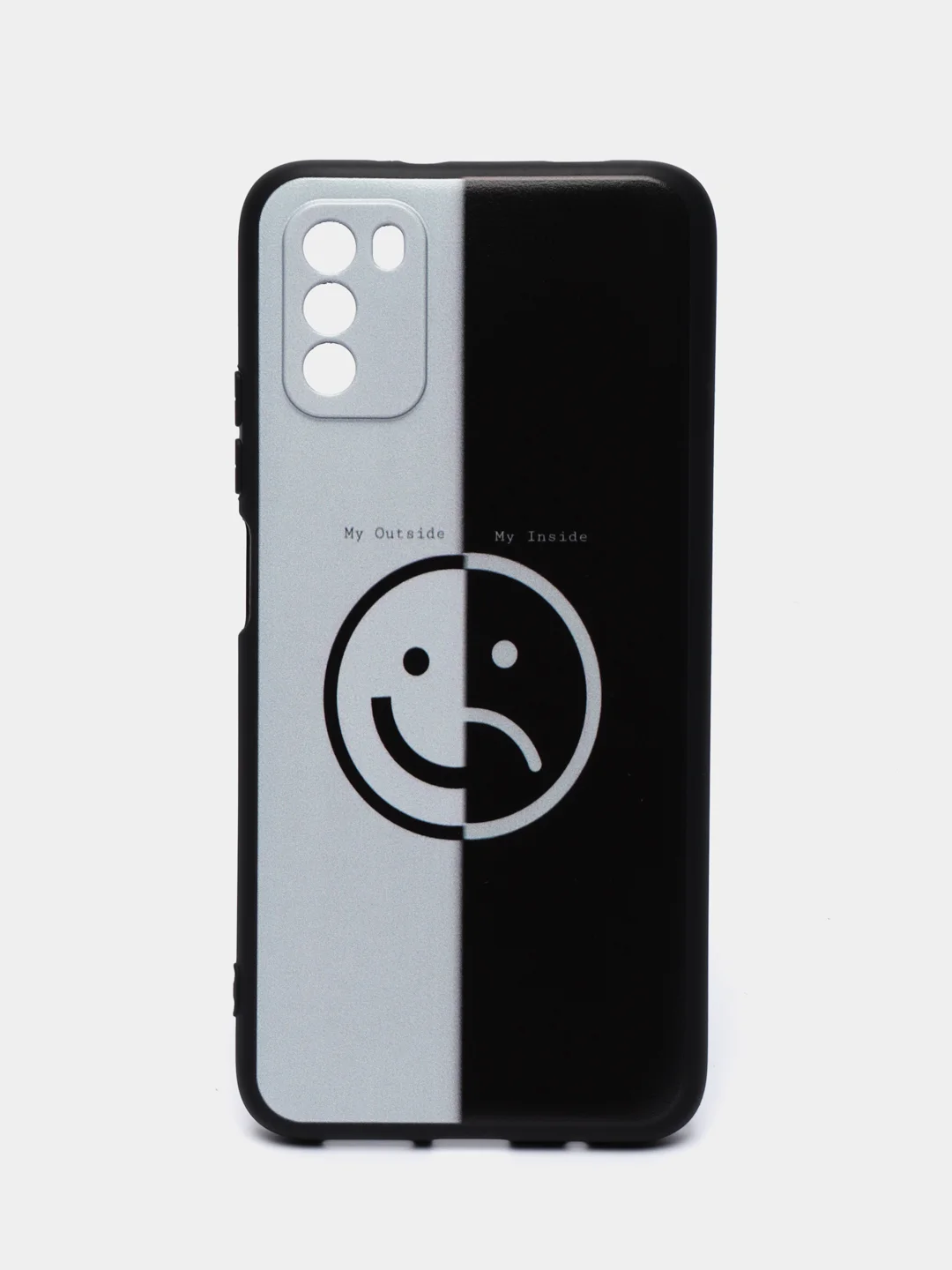Золотистый хаки чехол силиконовый для Xiaomi POCO M3 (Сяоми Поко М3), с принтом, с рисунком