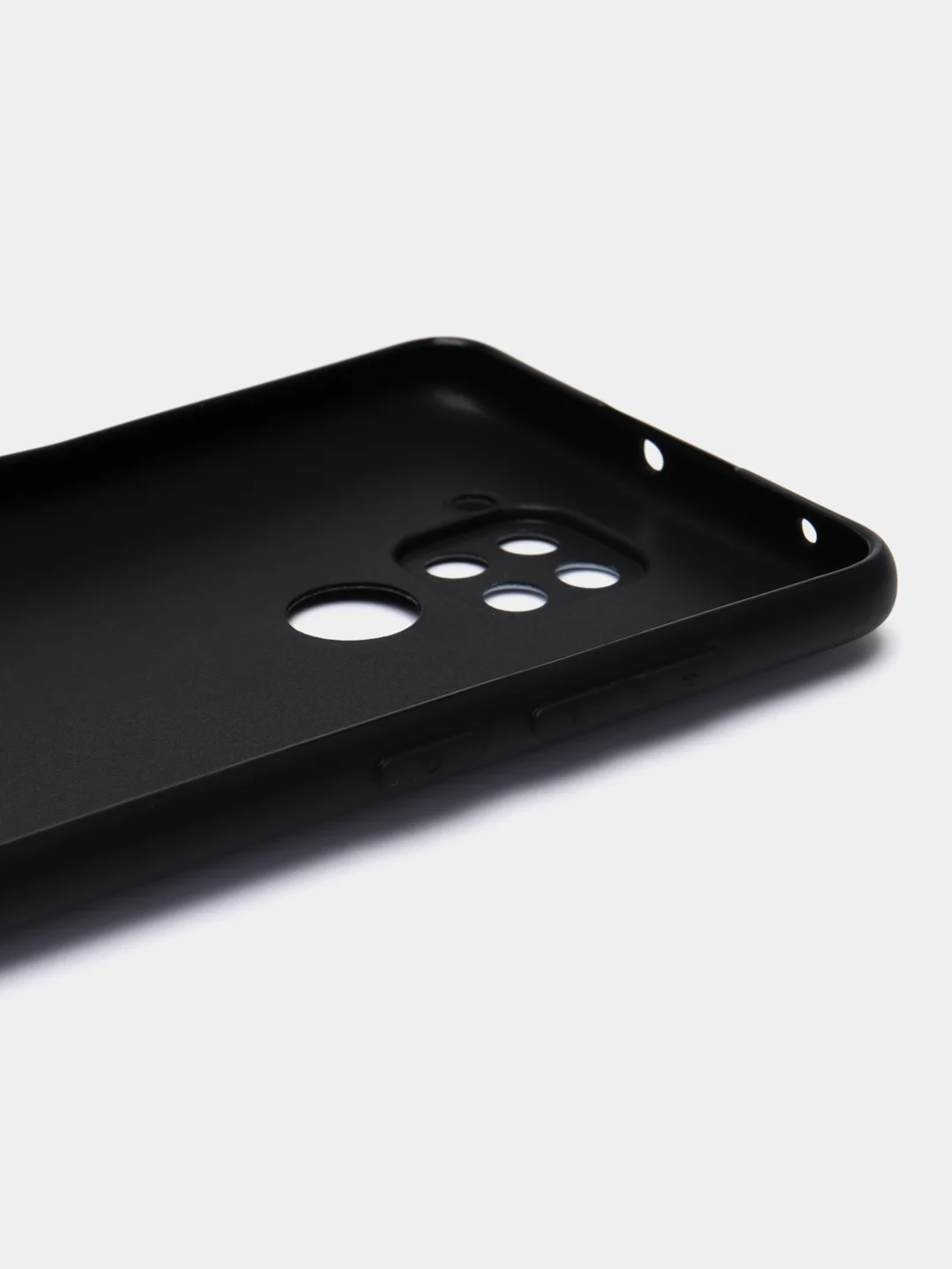 Бирюзовый чехол силиконовый для Xiaomi Redmi Note 9 (Сяоми Редми Ноут 9), с принтом, с рисунком