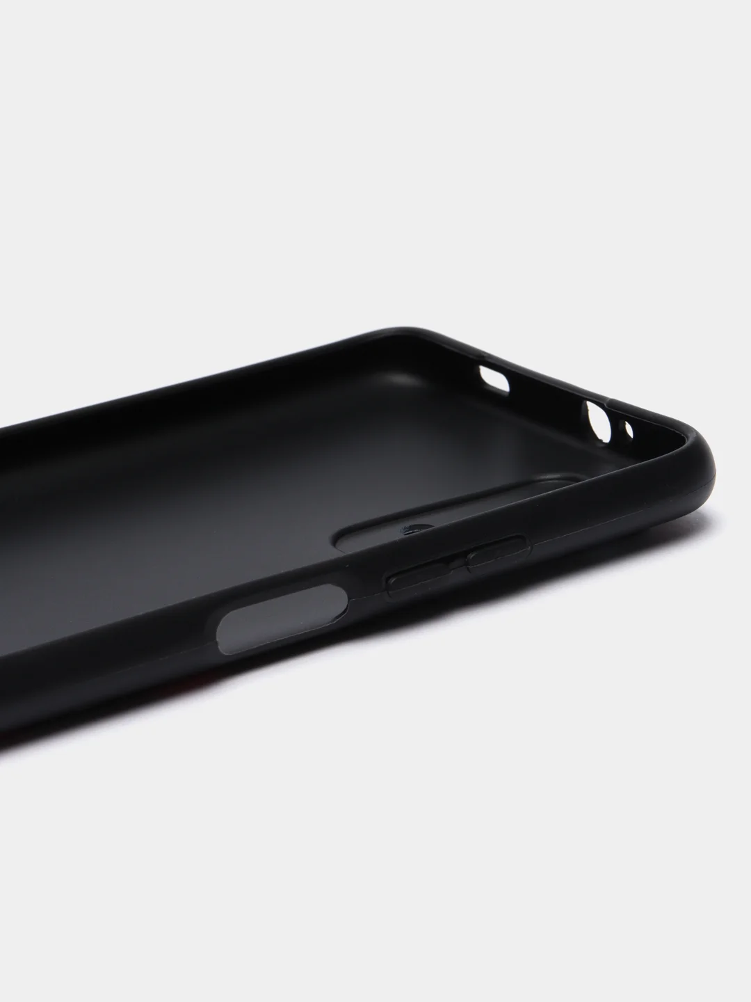Оранжевый силиконовый чехол для Xiaomi Redmi 9T (Сяоми Редми 9Т), с принтом, с рисунком