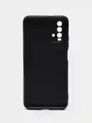 Сиреневый силиконовый чехол для Xiaomi Redmi 9T (Сяоми Редми 9Т), с принтом, с рисунком