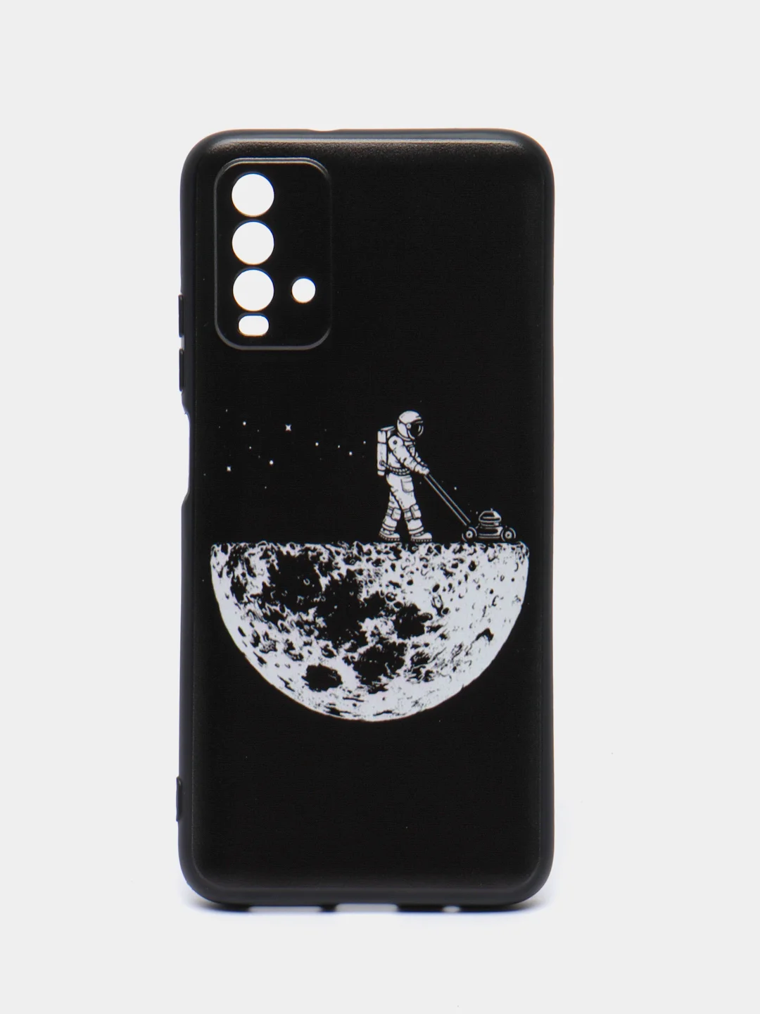 Мятный силиконовый чехол для Xiaomi Redmi 9T (Сяоми Редми 9Т), с принтом, с рисунком