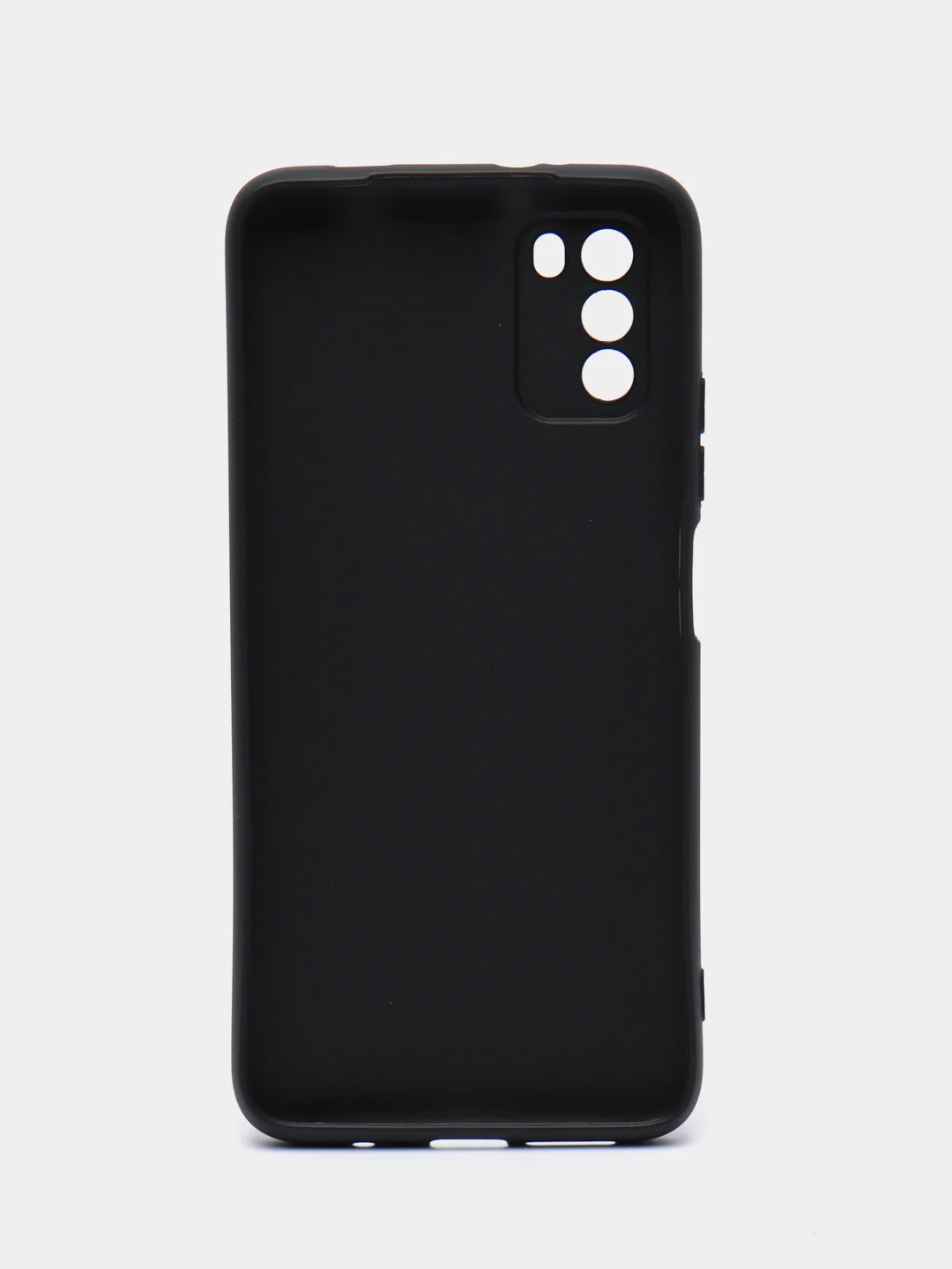 Синий меланж чехол силиконовый для Xiaomi POCO M3 (Сяоми Поко М3), с принтом, с рисунком