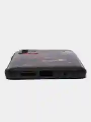 Оранжевый силиконовый чехол для Xiaomi Redmi 9T (Сяоми Редми 9Т), с принтом, с рисунком