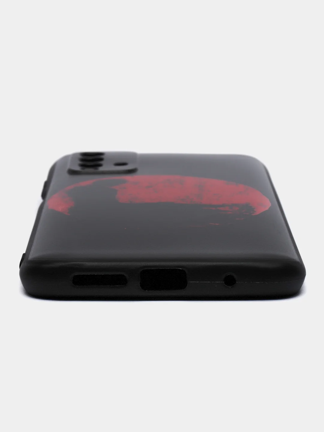 Сиреневый силиконовый чехол для Xiaomi Redmi 9T (Сяоми Редми 9Т), с принтом, с рисунком