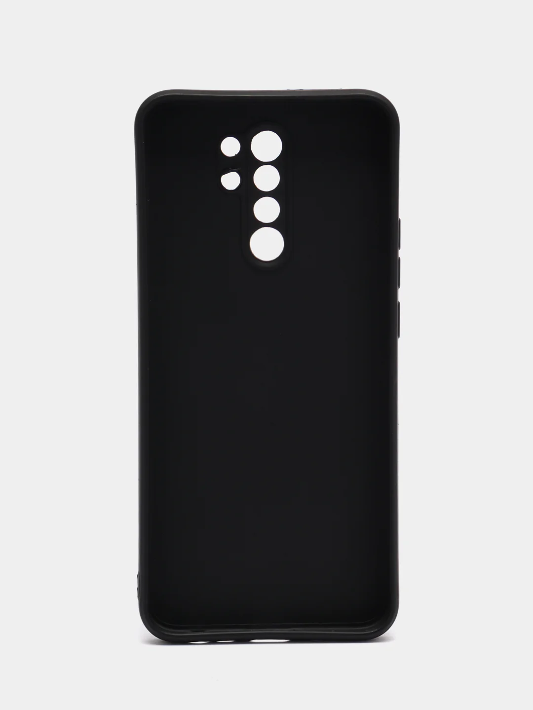 Черный чехол для Xiaomi Redmi 9 (Сяоми Редми 9), прозрачный и черный